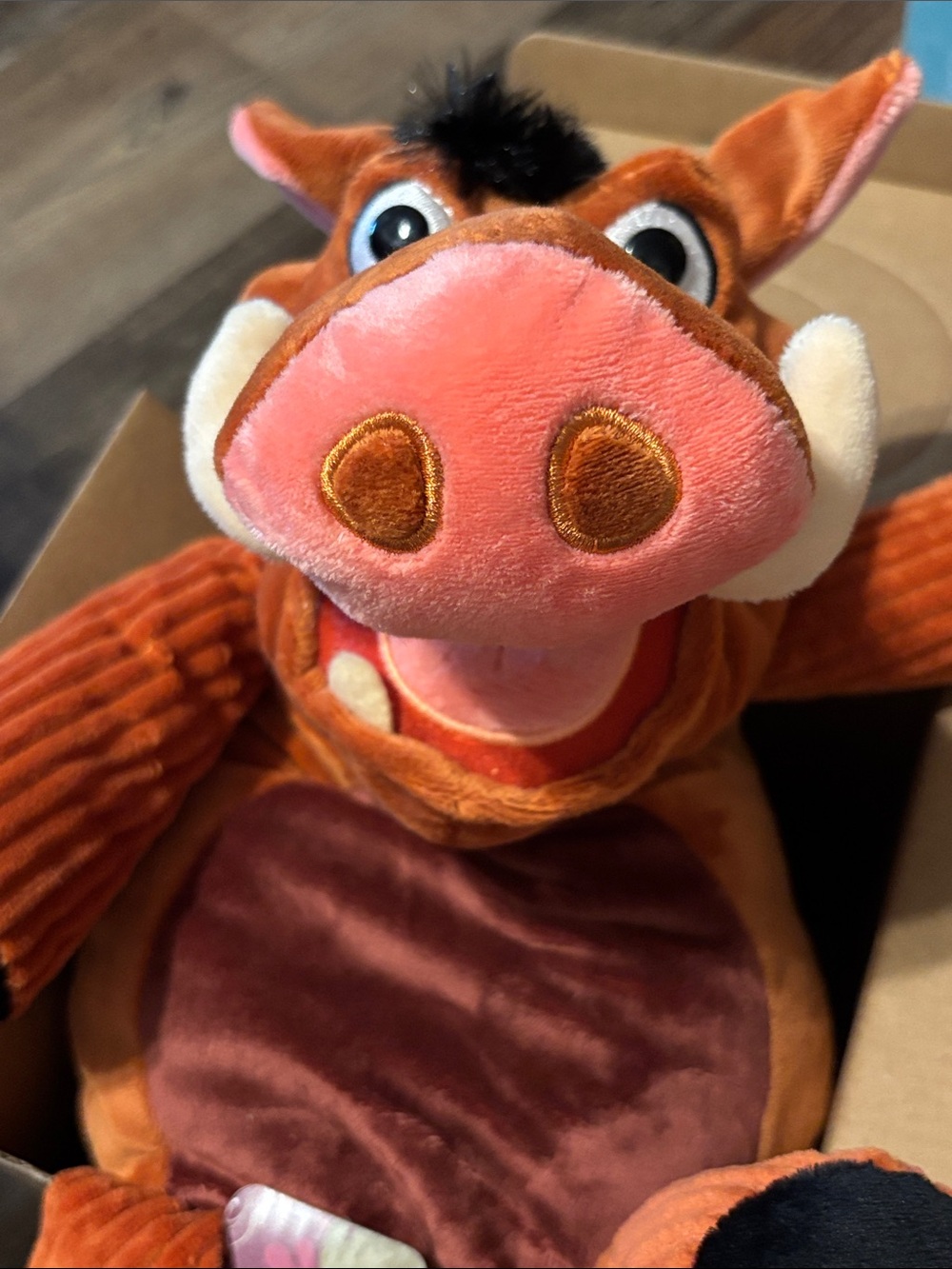 Scentsy Buddy Disney The Lion King Pumbaa Warthog & In The Jungle Scent‎ Pak